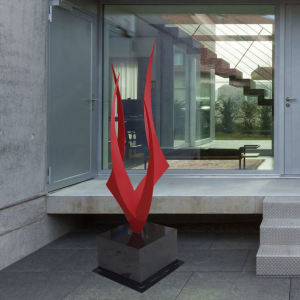 Large Metal Sculptures Dustin Miller Gallery