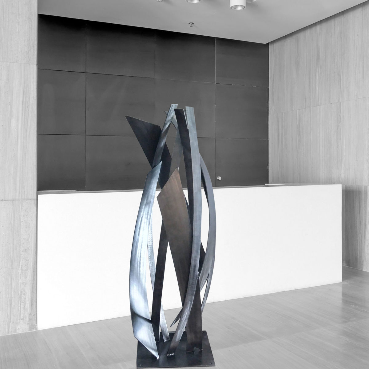 Large Metal Sculptures Dustin Miller Gallery