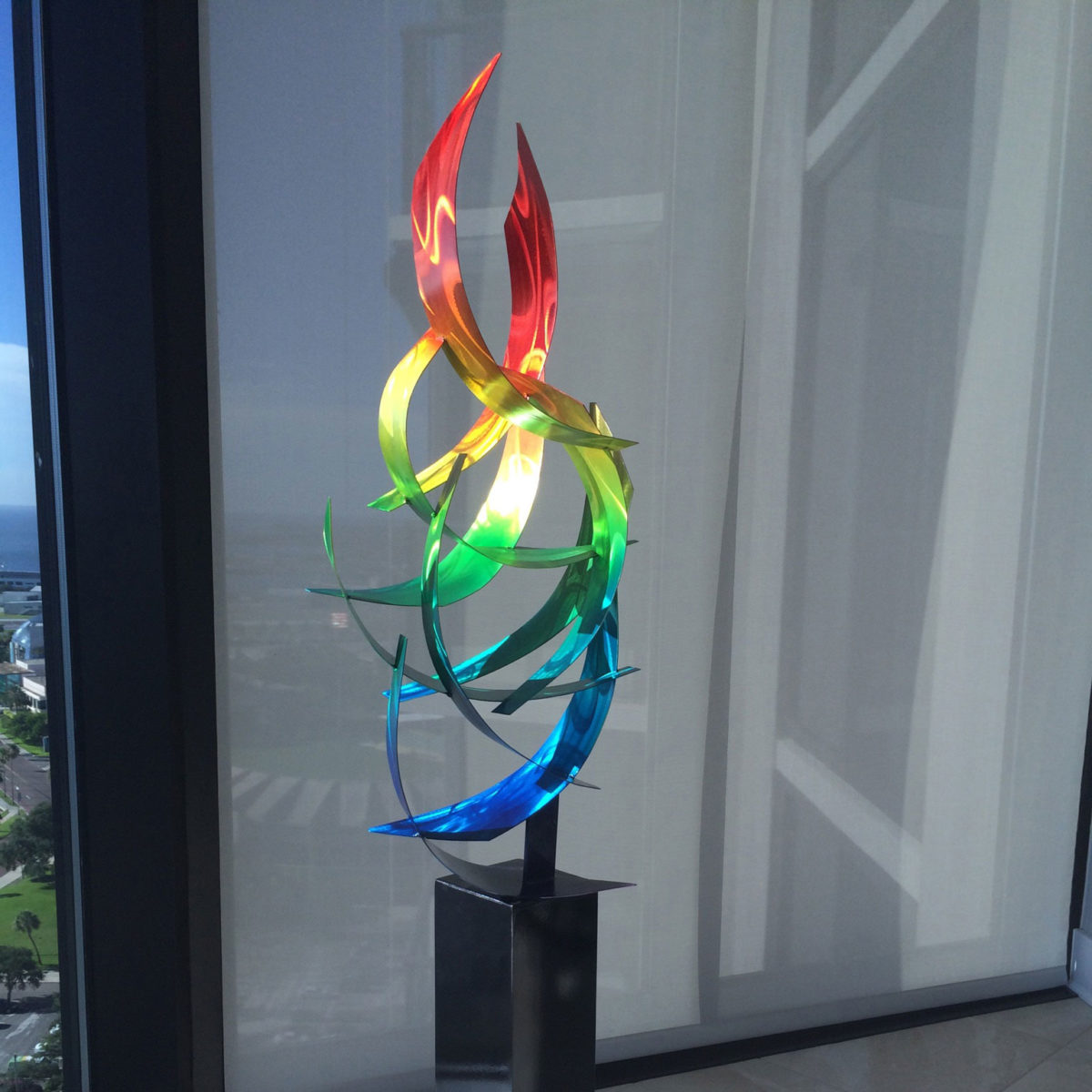 Abstract Freestanding Sculptures Dustin Miller Gallery