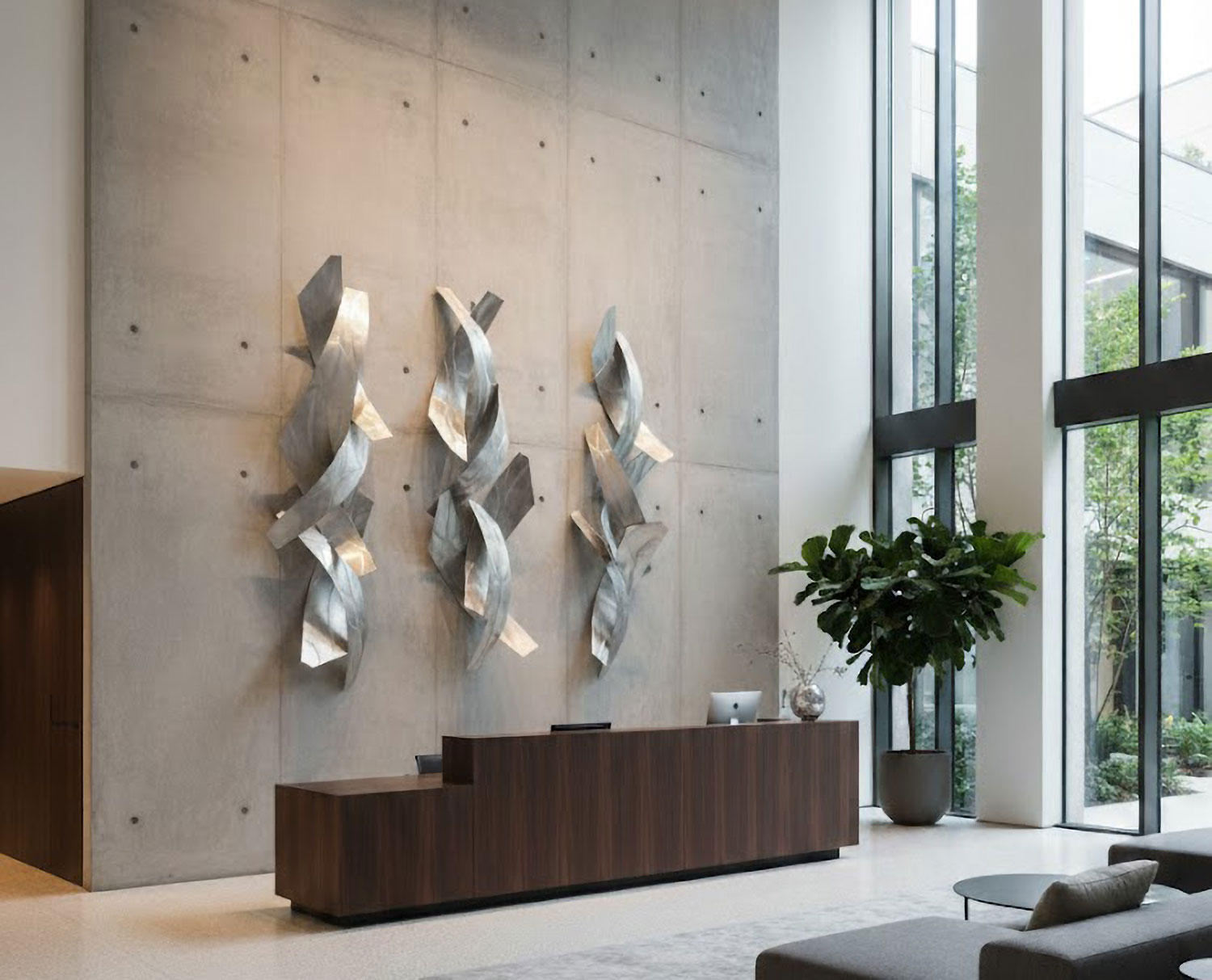 Dustin Miller Large Metal Sculpture 3