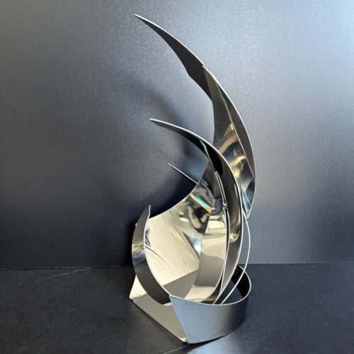 Chrome sculpture